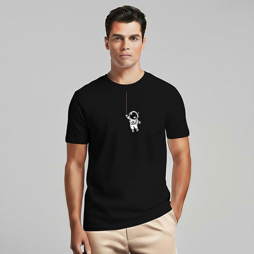 The Little Astronaut  Short Sleeves T-Shirt